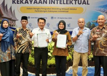 Perkuat Perlindungan Kekayaan Intelektual, Pemkab Padang Pariaman Jalin Kesepakatan dengan Kanwil Kemenkum Sumbar