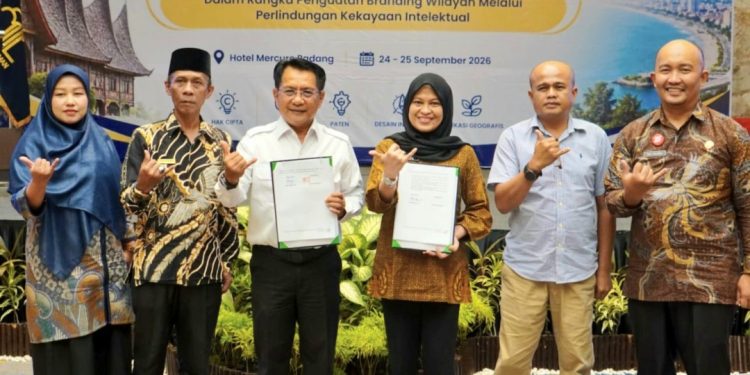 Perkuat Perlindungan Kekayaan Intelektual, Pemkab Padang Pariaman Jalin Kesepakatan dengan Kanwil Kemenkum Sumbar