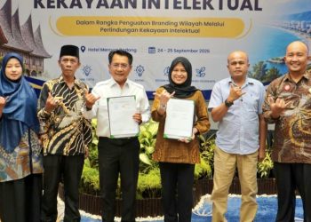 Perkuat Perlindungan Kekayaan Intelektual, Pemkab Padang Pariaman Jalin Kesepakatan dengan Kanwil Kemenkum Sumbar