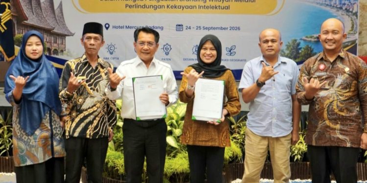 Perkuat Perlindungan Kekayaan Intelektual, Pemkab Padang Pariaman Jalin Kesepakatan dengan Kanwil Kemenkum Sumbar