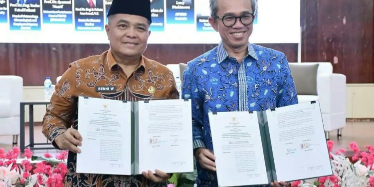 Pemkab Agam Teken Nota Kesepakatan dengan Unand Tentang Iptek