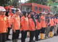 Tanah Datar Kirim 75 Satgas Penanggulangan Bencana Nagari ke Arosuka