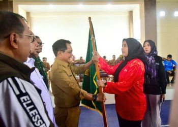 Lepas 700 Atlet Berlaga di PORPROV XVI, Bupati JKA: Padang Pariaman Targetkat Juara I