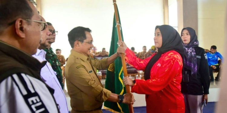 Lepas 700 Atlet Berlaga di PORPROV XVI, Bupati JKA: Padang Pariaman Targetkan Juara I