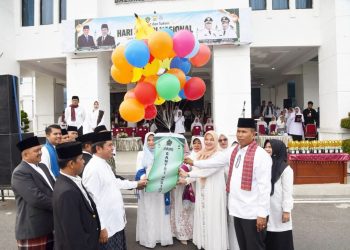 Wakil Walikota Pariaman Mulyadi Jadi Irup Upacara Peringatan Hari Santri Nasional Tahun 2026