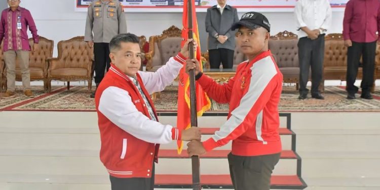 Bupati Benni Warlis Lepas Kontingen Agam ke Porprov XVI Sumbar; 400 Atlet dan 100 Official