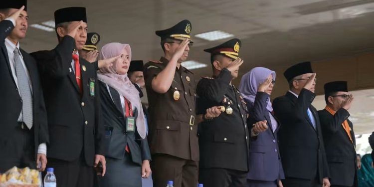 Upacara Peringatan Hari Kesaktian Pancasila di Tanah Datar Berlangsung Khidmat
