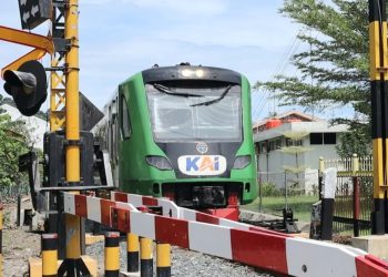 KAI Divre II Sumbar Terus Perkuat Keselamatan Perlintasan Sebidang Kereta Api