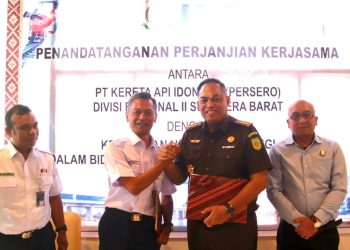 KAI Divre II Sumbar Perkuat Dukungan Hukum dan Pengamanan Aset melalui PKS dengan Kejaksaan Negeri Bukittinggi