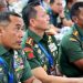 Dankodiklatad Letjen TNI Mohamad Hasan Ikuti Retreat Pejabat TNI-Polri 2026 di Istana Kepresidenan