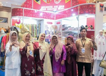Dekranasda Agam Tampil di Ajang INACRAFT 2026 di JICC Jakarta