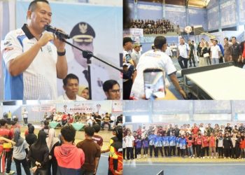 Sebanyak 10 Daerah Ikuti Cabor Teqball Porprov XVI Sumbar di Pariaman