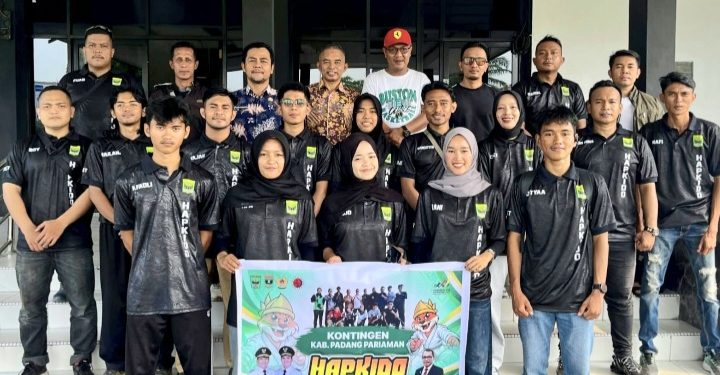 Dilepas Menuju Kota Solok, Kontingen Hapkido Padang Pariaman Optimis Lampaui Target Medali di Ajang PORPROV XVI Sumbar 2026