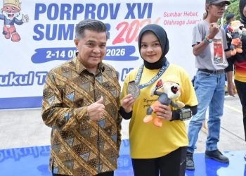 Bupati Benni Warlis Beri Dukungan pada Atlet Agam yang Bertarung di Porprov XVI Sumbar