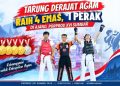 Bupati Benni Warlis Suntik Semangat Atlet Tarung Derajat Agam, 4 Medali Emas dan 1 Perak Berhasil Diraih