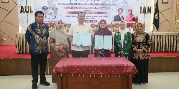 Tingkatkan Kualitas SDM, Pemko Pariaman Bangun Kerjasama Strategis dengan Telkom University
