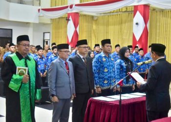 Lantik 53 Pejabat, Bupati JKA Tekankan Integritas dan Pelayanan Terbaik Kepada Masyarakat
