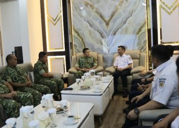 KAI Divre II Sumbar Perkuat Langkah Strategis Pengamanan Perkeretaapian Bersama Kodam XX/TIB