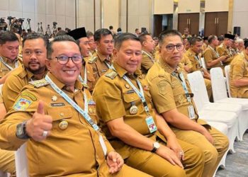 Bupati Tanah Datar Eka Putra Ikut Rakornas TPAKD 2026 di JIEXPO Jakarta